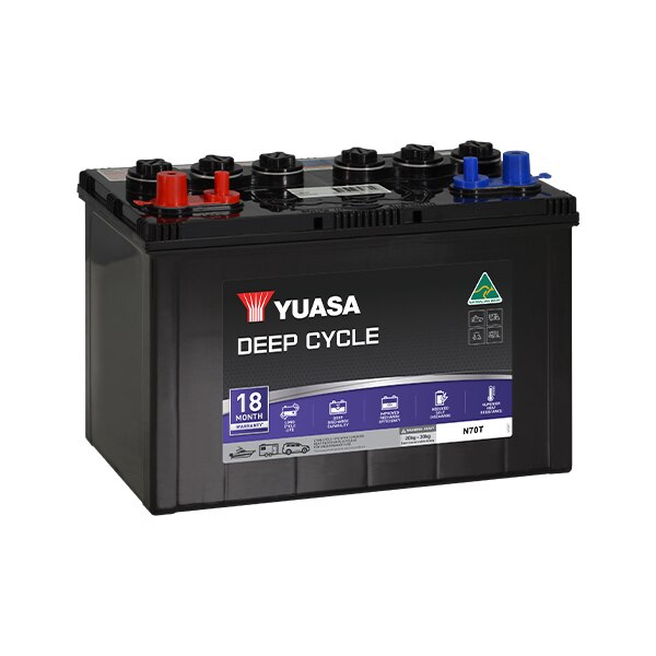 N70T Yuasa Deep Cycle Battery Battery World